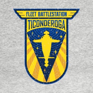 Fleet Battlestation Ticonderoga - Distressed T-Shirt